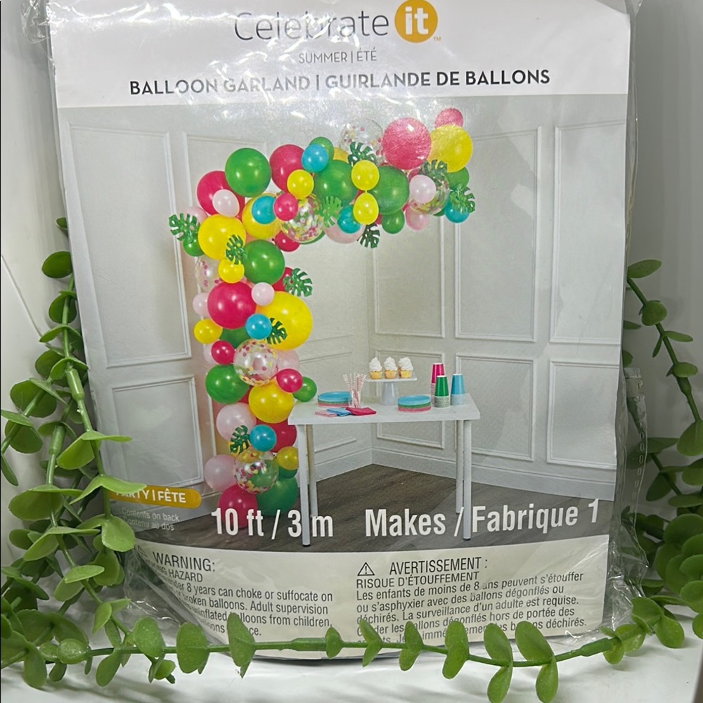 Celebrate It Balloon Garland Kit - Multicolor